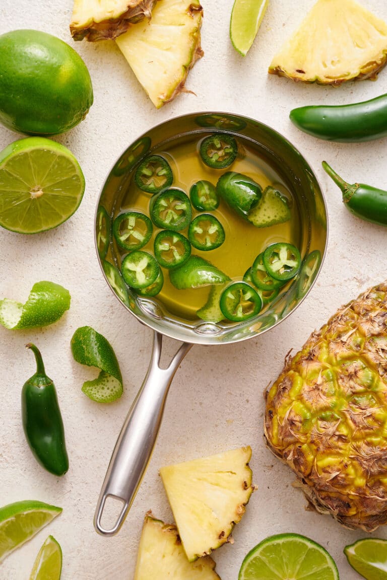 Spicy Pineapple Margaritas Baker by Nature