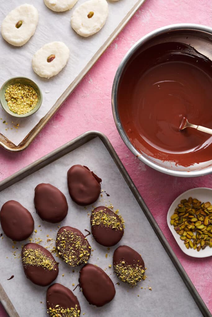 Chocolate Covered Coconut Cream Eggs Baker by Nature