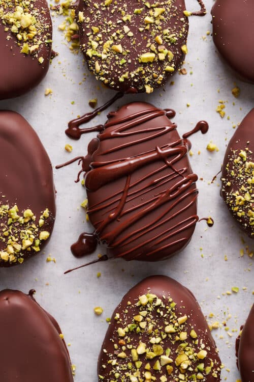 Chocolate Covered Coconut Cream Eggs Baker by Nature