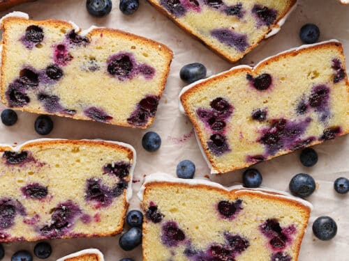 Berry Cornmeal Pound Cake - Katie's Cucina