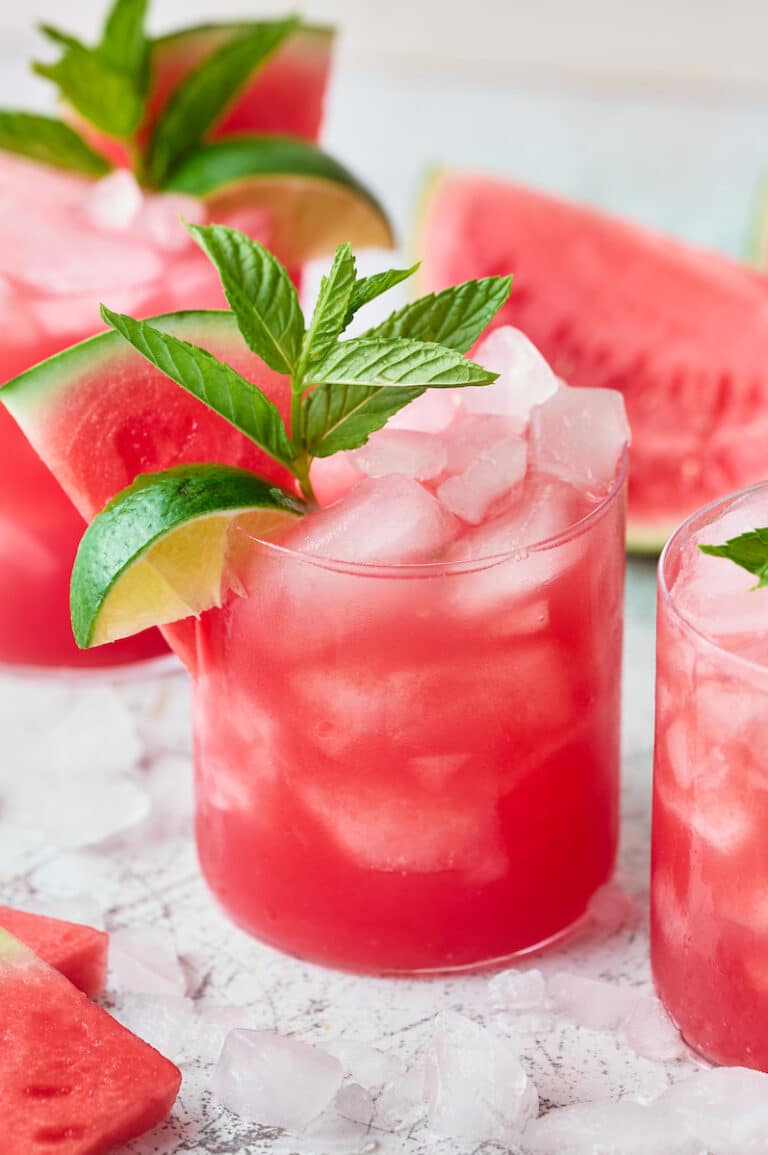 Big Batch Watermelon Mojito Recipe Baker by Nature