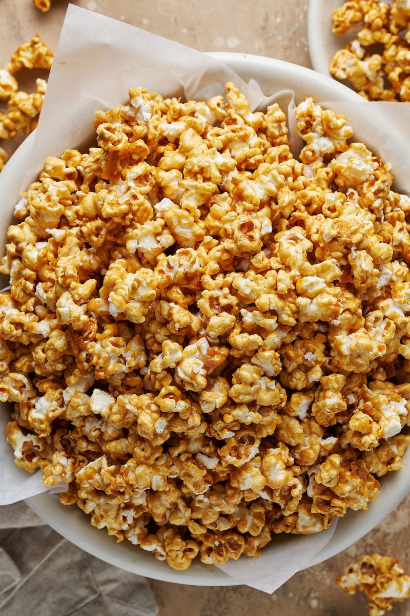 Easy Caramel Popcorn - Tastes Better From Scratch