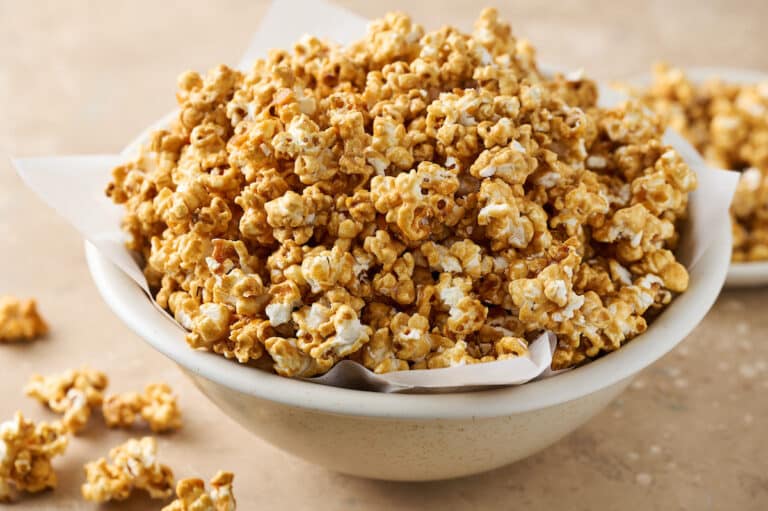 The Best Caramel Corn Recipe Baker by Nature
