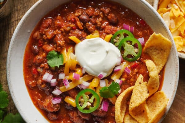 The Best Homemade Chili Recipe - Baker by Nature